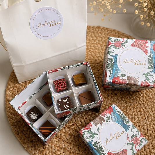 Luxe Praliné Geschenkdoos – 8 stuks